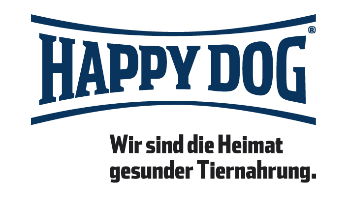 Happy Dog_Logo_claim_HKS41_einfarbig