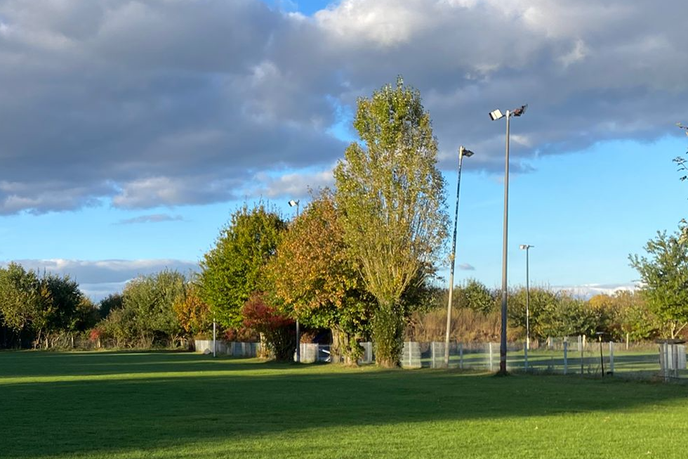 Das Vereinsgelände erstrahlt wieder in neuem Glanz.